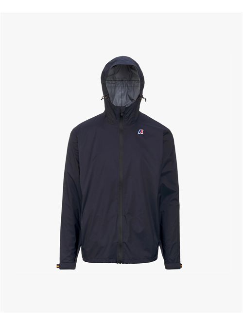 Giacca uomo Jacko di K-way con cappuccio e logo K-WAY | K8131QW-CHARMEL TRAVELK89